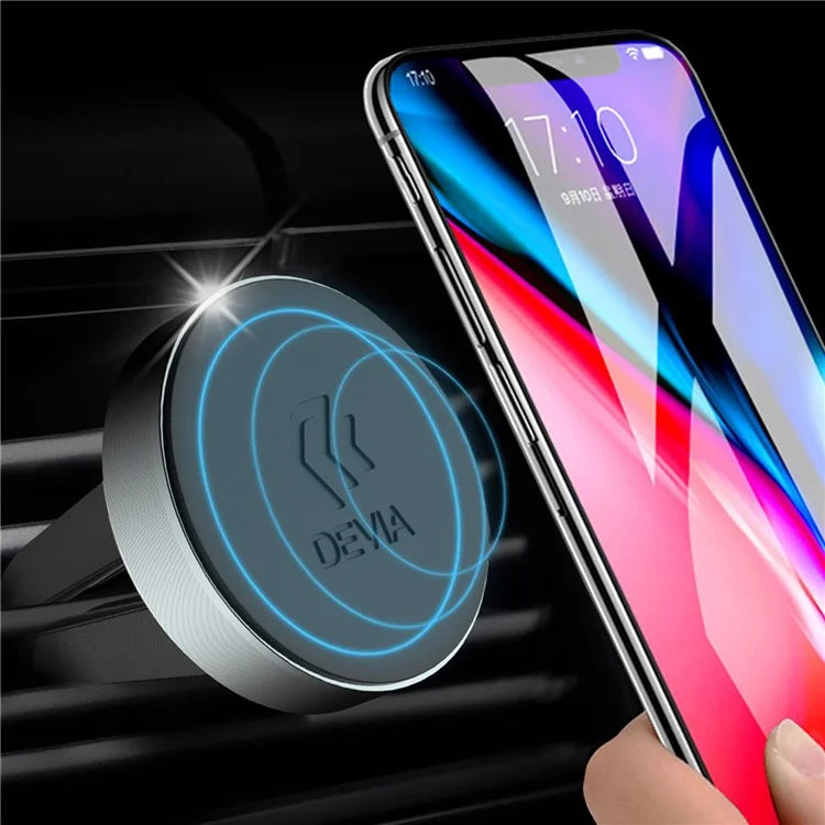 DEVIA Circle Series Magnetic Phone Mount for Car Air Vent Universal Cell Phone Holder