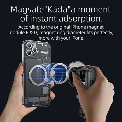 YESIDO C168 Car Air Outlet Clip 360 Degree Rotating Magnetic Phone Holder