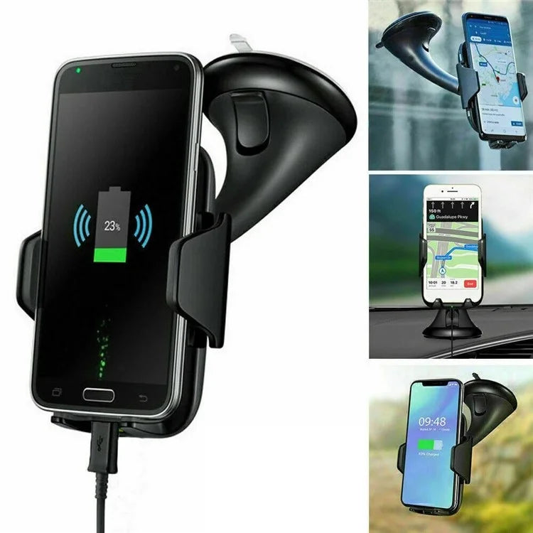 Car Windshield / Dashboard Suction Cup Base Mobile Phone Holder Bracket