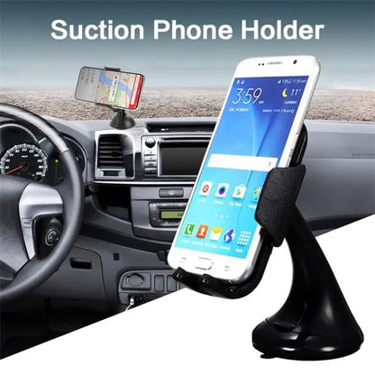 Car Windshield / Dashboard Suction Cup Base Mobile Phone Holder Bracket