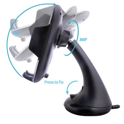 Car Windshield / Dashboard Suction Cup Base Mobile Phone Holder Bracket
