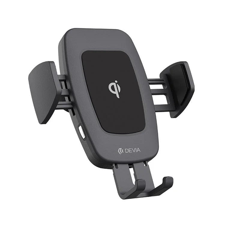 DEVIA EA195 Wireless Car Charger Mount 10W Qi Fast Charging Car Phone Holder