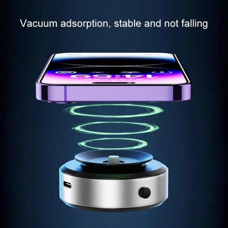 Electric Suction Cup Car Screen Windshield Mounted Magnetic Phone Holder