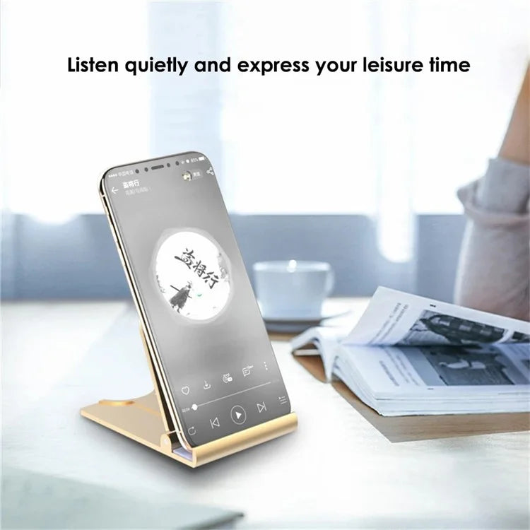 B10 Wall Mount Phone Holder Punch-free Bathroom Adjustable Angle Tablet Stand