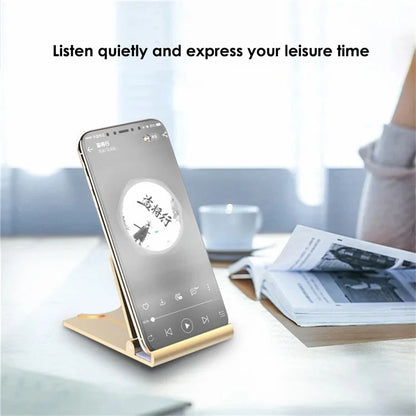 B10 Wall Mount Phone Holder Punch-free Bathroom Adjustable Angle Tablet Stand