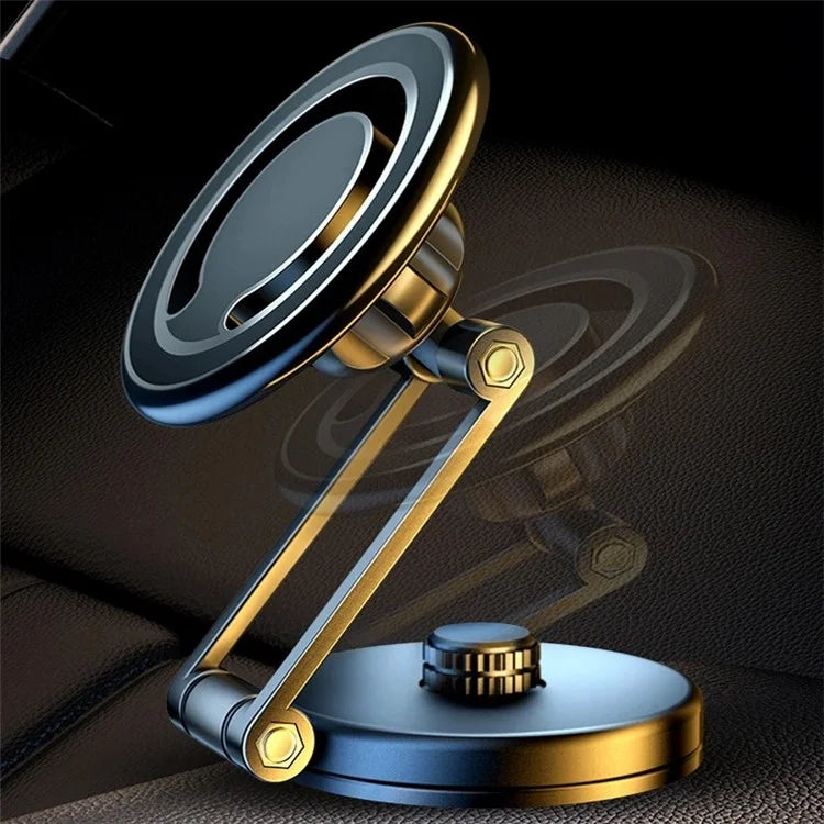 D27 Desktop Magnetic Phone Stand Folding Car Phone Holder for Tesla Floating Screen