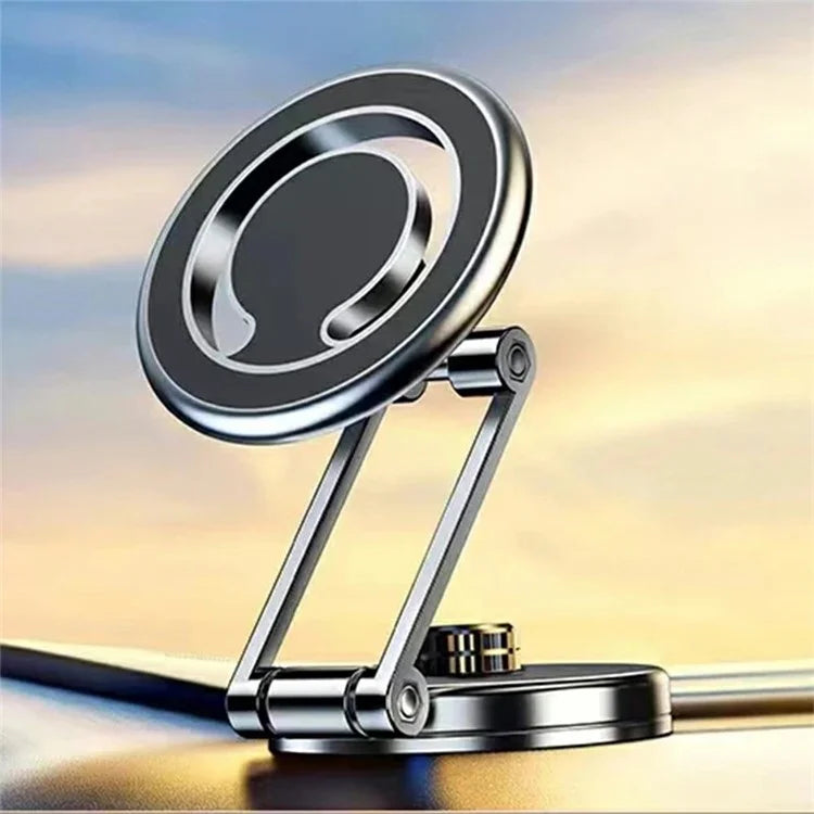 D27 Desktop Magnetic Phone Stand Folding Car Phone Holder for Tesla Floating Screen