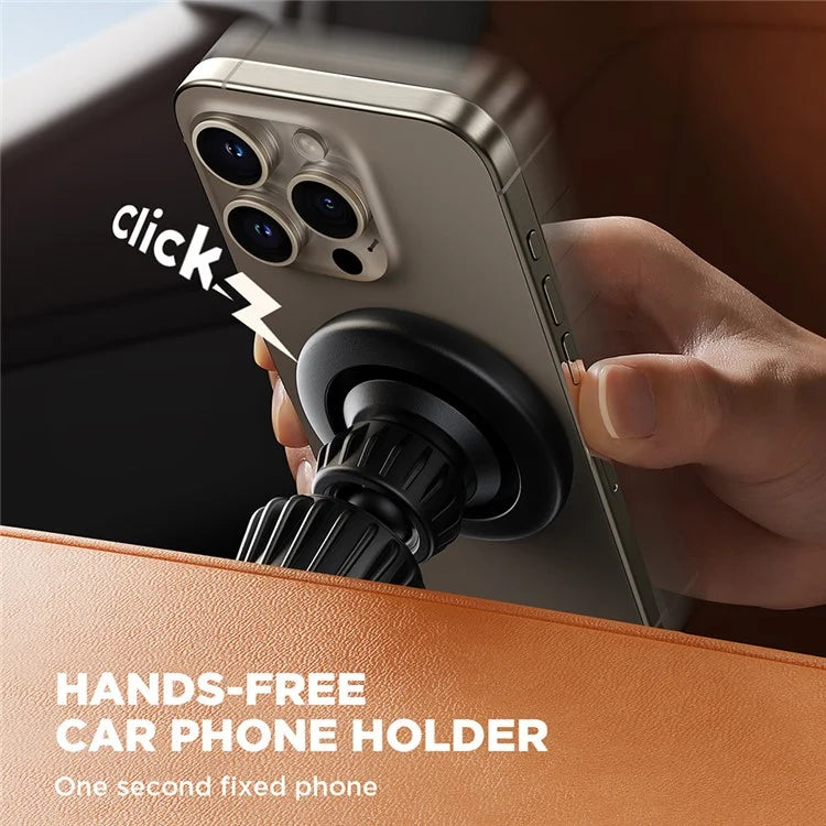 JOYROOM JR-ZS406 360 Degree Rotation Air Outlet Hook Magnetic Car Phone Holder