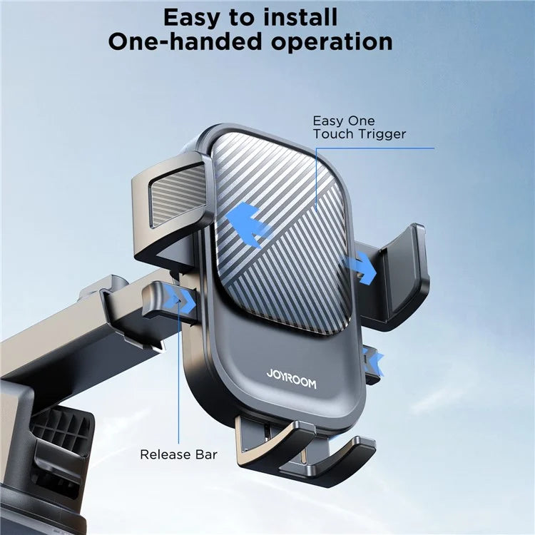JOYROOM JR-OK6 Car Dashboard Self-Adhesive Mounting Cell Phone Clamp Holder Bracket