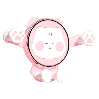 ICARER FAMILY Cat Paw Design Gravity Car Phone Holder