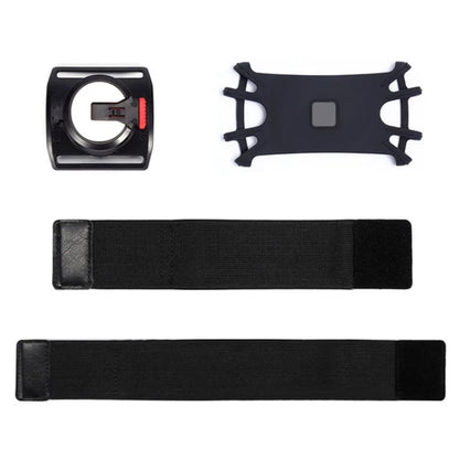 X02 Silicone Strap Design Detachable Phone Holder for iPhone 16 / 16 Plus / 16 Pro / 16 Pro Max Cycling Running Armband Phone Bracket