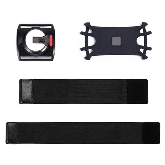 X02 Silicone Strap Design Detachable Phone Holder for iPhone 16 / 16 Plus / 16 Pro / 16 Pro Max Cycling Running Armband Phone Bracket