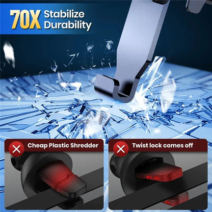 D23+CF Car Phone Holder Air Vent Cell Phone Holder for Car Hands Free Easy Clamp Cradle in Vehicle