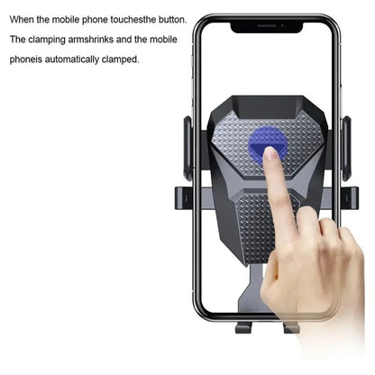 ES25 Nano Silicone Suction Cup Mount Car Dashboard / Windshield Phone Holder