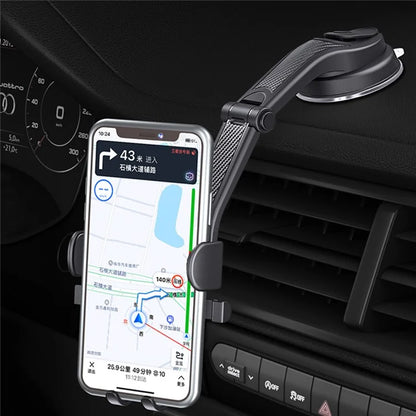 ES281 For 4-6.7 Inch Phone Mount for Car Dashboard Windshield Air Vent Suction Cup Phone Holder