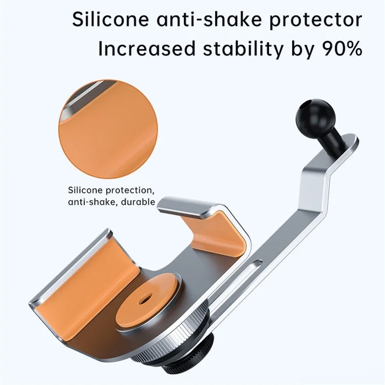 P10 For Tesla Car Screen Base New Energy Vehicle Aluminum Alloy Navigation Bracket