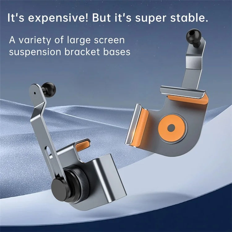 P10 For Tesla Car Screen Base New Energy Vehicle Aluminum Alloy Navigation Bracket