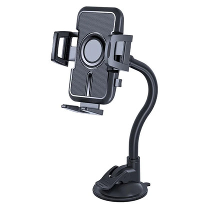 D55+RY Flexible Hose Car Dashboard Windshield Suction Cup Mount Phone Holder Bracket
