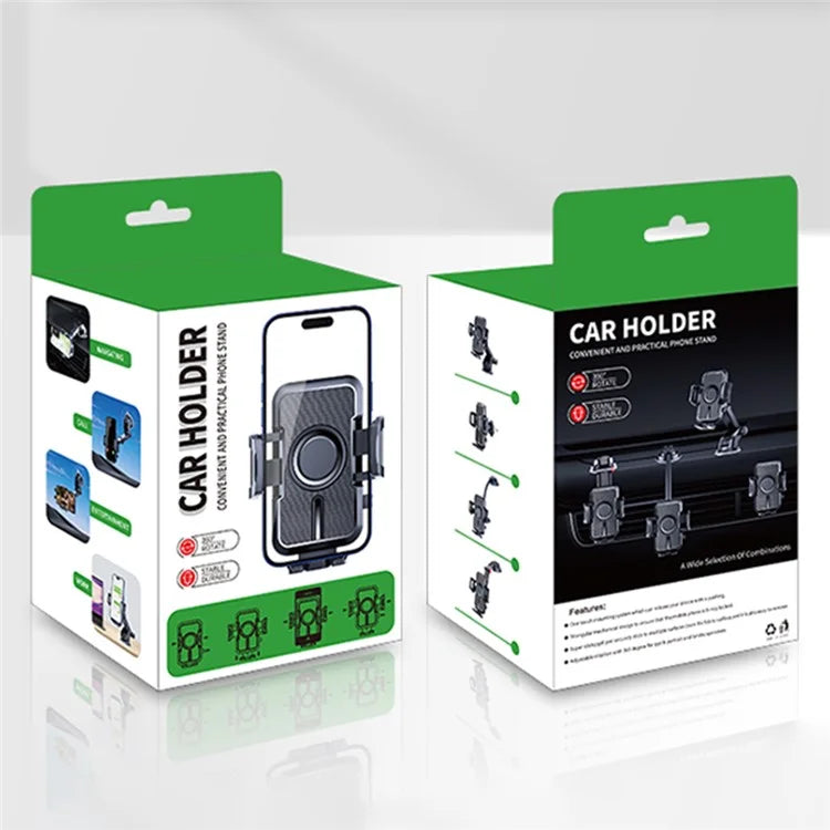 D55+RY Flexible Hose Car Dashboard Windshield Suction Cup Mount Phone Holder Bracket