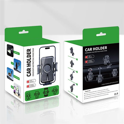 D55+K5 Car Air Outlet Phone Holder Rotatable ABS Cellphone Navigation Bracket