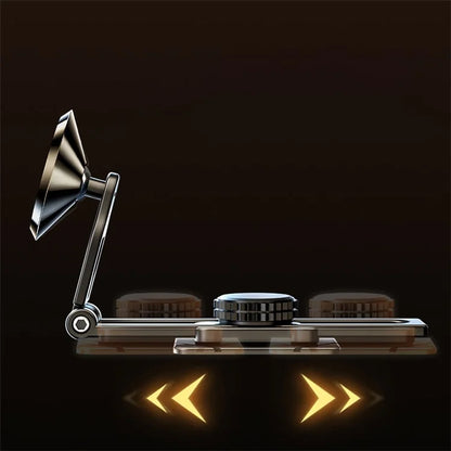 D31 Foldable Magnetic Phone Holder Car Mount Stable Cell Phone Bracket