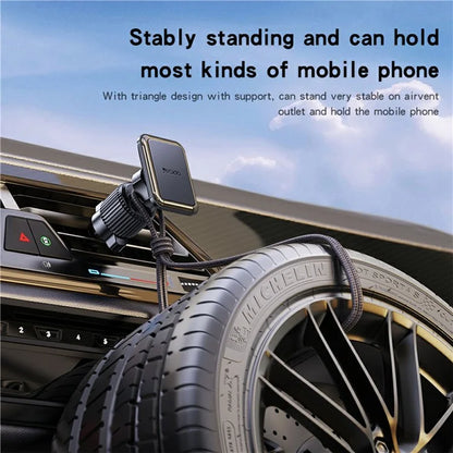 YESIDO C245 Hook Type Magnetic Mobile Phone Holder Bracket for Car Air Outlet