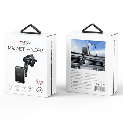 YESIDO C244 Car Air Vent Phone Mount Rotation Magnetic Absorption Cellphone Holder Bracket