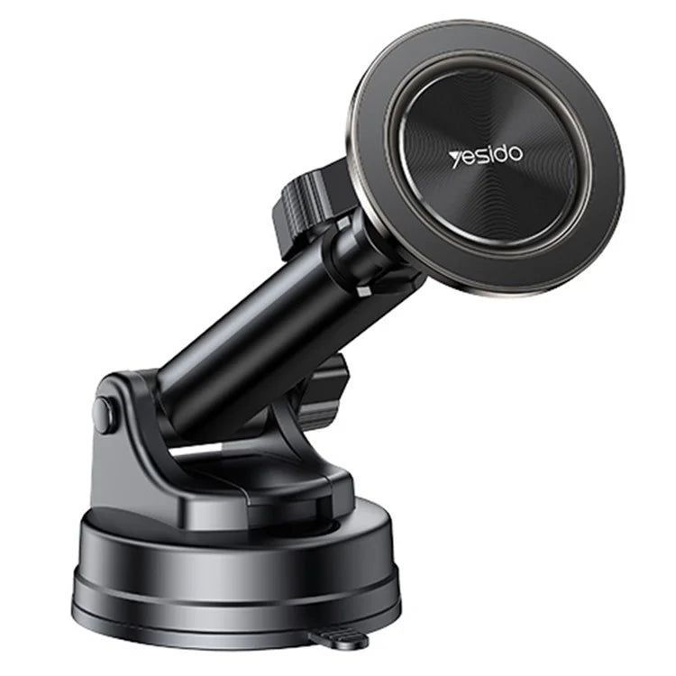 YESIDO C179 Suction Cup Bottom Car Strong Magnetic Mount Zinc Alloy Cell Phone Holder Bracket