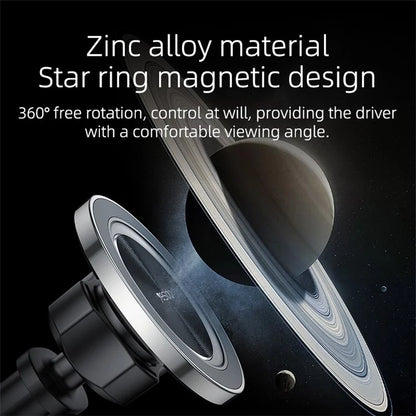 YESIDO C179 Suction Cup Bottom Car Strong Magnetic Mount Zinc Alloy Cell Phone Holder Bracket