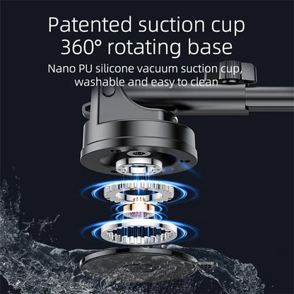 YESIDO C179 Suction Cup Bottom Car Strong Magnetic Mount Zinc Alloy Cell Phone Holder Bracket