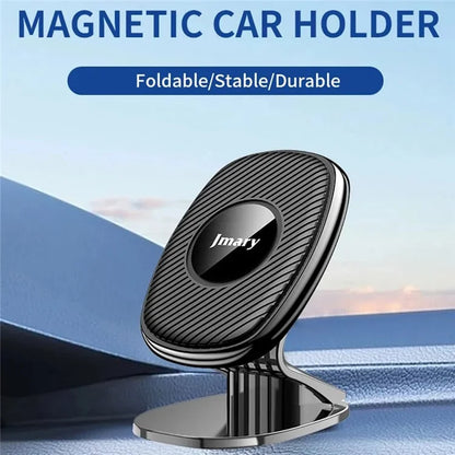JMARY MH-83 Rotation Car Mount Cell Phone Bracket Magnetic Holder for Convenient GPS