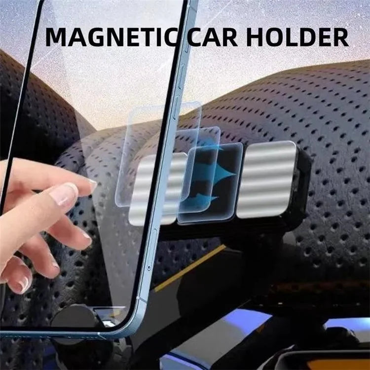 JMARY MH-71 Car Air Outlet Clip 360-degree Rotating Magnetic Phone Holder Bracket