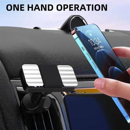 JMARY MH-71 Car Air Outlet Clip 360-degree Rotating Magnetic Phone Holder Bracket