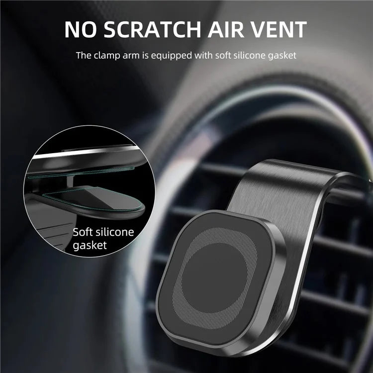 JMARY MH-72 Magnetic Car Air Vent Phone Holder 360 Degrees Rotatable Cellphone Bracket