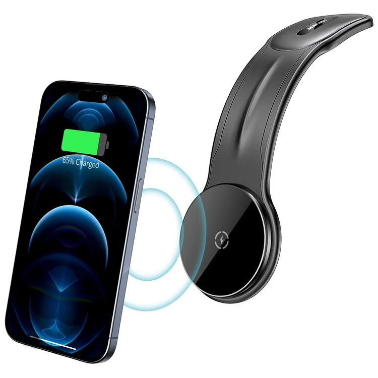 ACEFAST D21 Magic Tape Car Mount Holder Magnetic Wireless Charger Phone Bracket