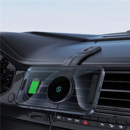 ACEFAST D21 Magic Tape Car Mount Holder Magnetic Wireless Charger Phone Bracket