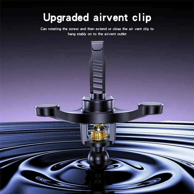 YESIDO C246 Car Air Outlet Hook Clip Magnetic Mobile Phone Holder Bracket