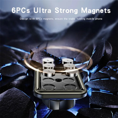 YESIDO C246 Car Air Outlet Hook Clip Magnetic Mobile Phone Holder Bracket