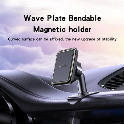YESIDO C204 Self-Adhesive Bottom Car Dashboard Mount Phone Holder Bracket Magnetic Phone Stand
