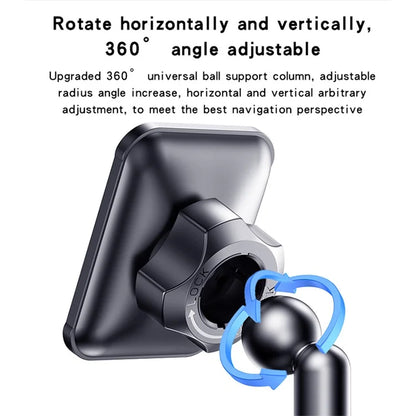 YESIDO C204 Self-Adhesive Bottom Car Dashboard Mount Phone Holder Bracket Magnetic Phone Stand