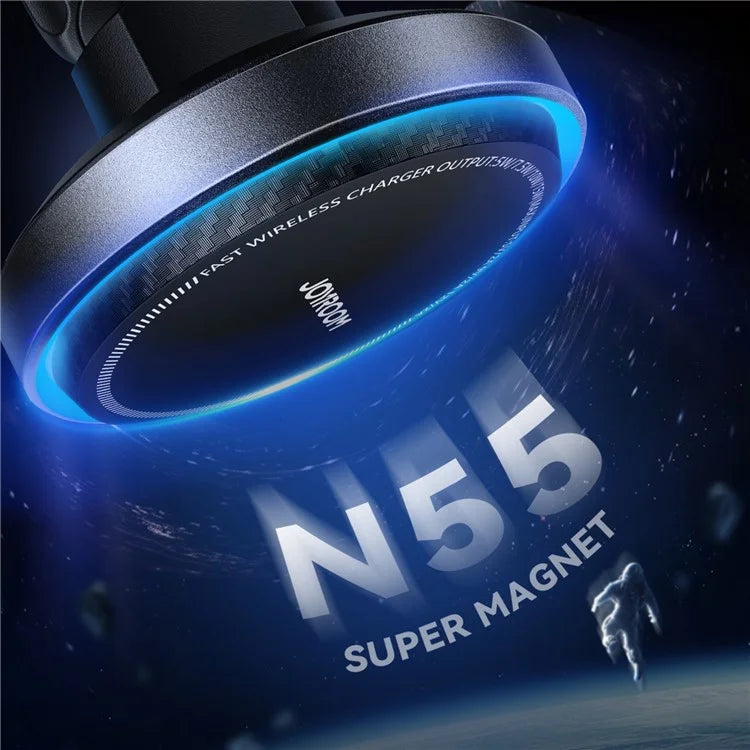 JOYROOM ZS387 15W Magnetic Wireless Charger Air Outlet Hook Car Phone Holder