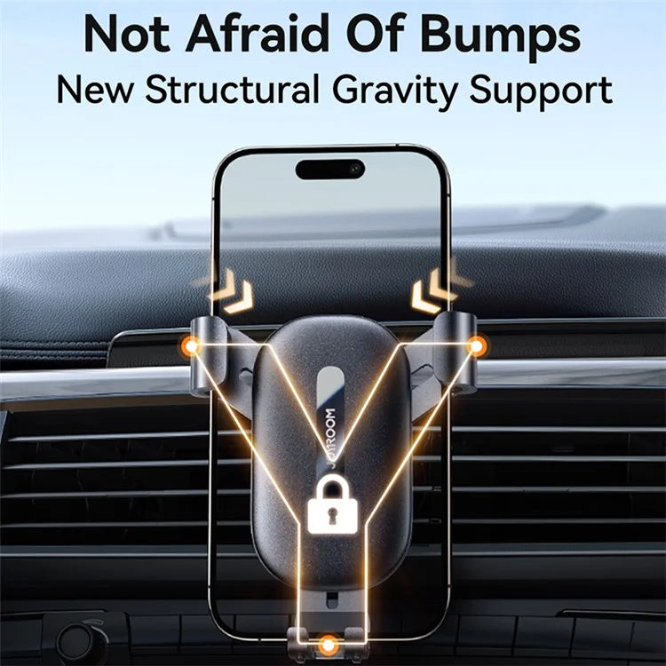 JOYROOM ZS392 Gravity Sensing Phone Clamp Cellphone Holder Car Air Vent Mount Bracket