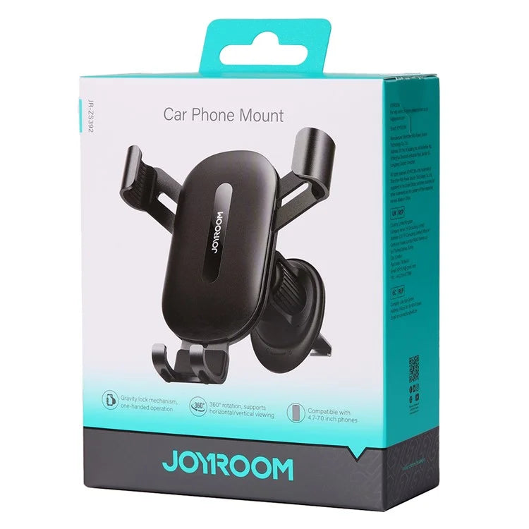 JOYROOM ZS392 Gravity Sensing Phone Clamp Cellphone Holder Car Air Vent Mount Bracket