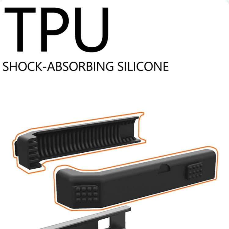 QX-24 ABS Motorcycle Phone Mount Holder Bracket (Installation On Rearview Mirror)