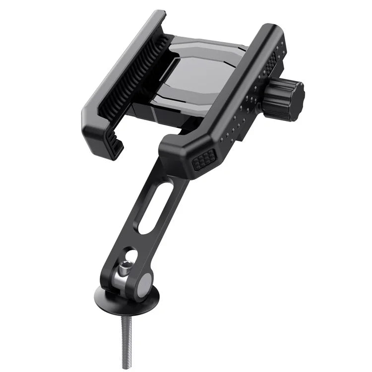 QX-24 Bike Stem Phone Holder Bicycle Stem Mount Aluminum Alloy+ABS Mobile Phone Bracket