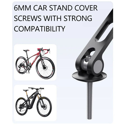 QX-24 Bike Stem Phone Holder Bicycle Stem Mount Aluminum Alloy+ABS Mobile Phone Bracket