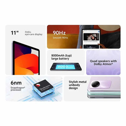 XIAOMI Redmi Pad SE EU Version 11-inch 6+128GB Smart Tablet