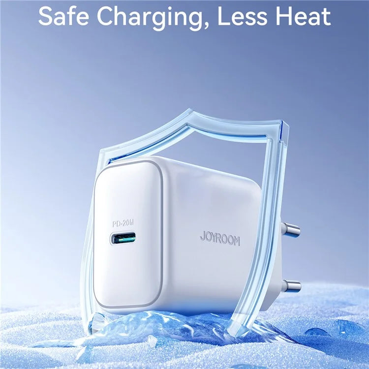 JOYROOM JR-TCF20 EU Plug PD 20W Fast Charger Type-C Charger Adapter