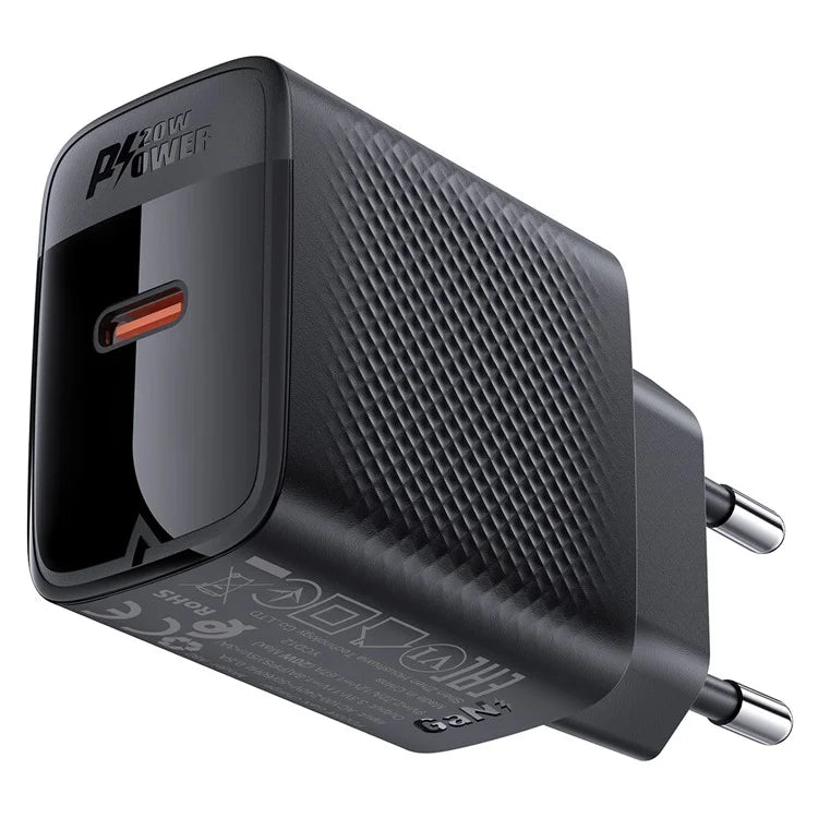 ACEFAST A82 PD 20W GaN Power Adapter Single USB-C Phone Charger