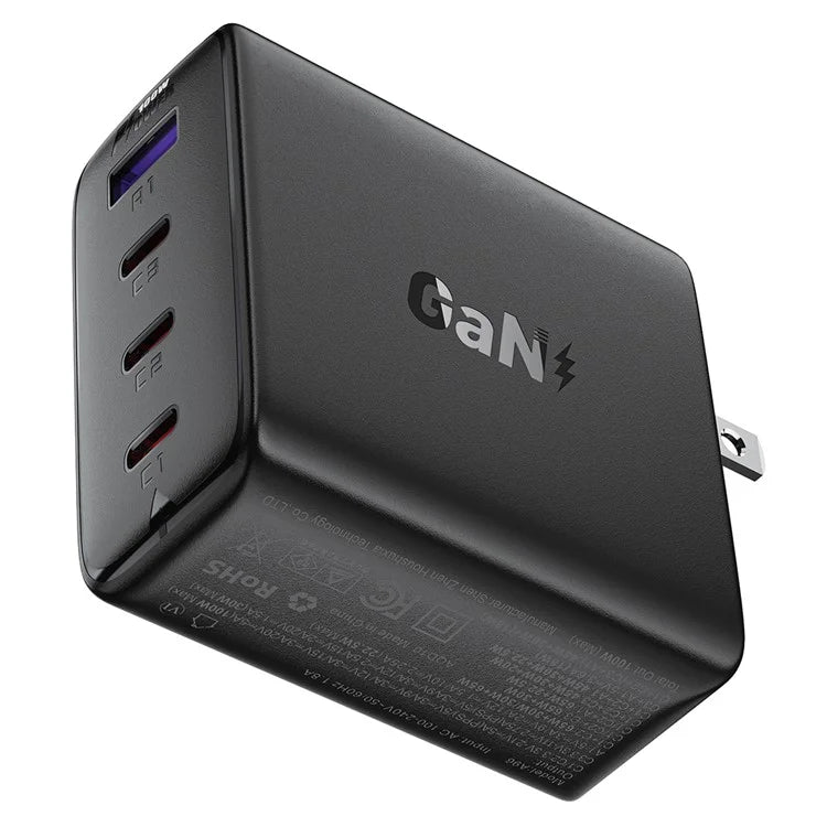 ACEFAST A96 GaN 2 Fast Charger PD 100W 4-Port Power Adapter Travel Charger